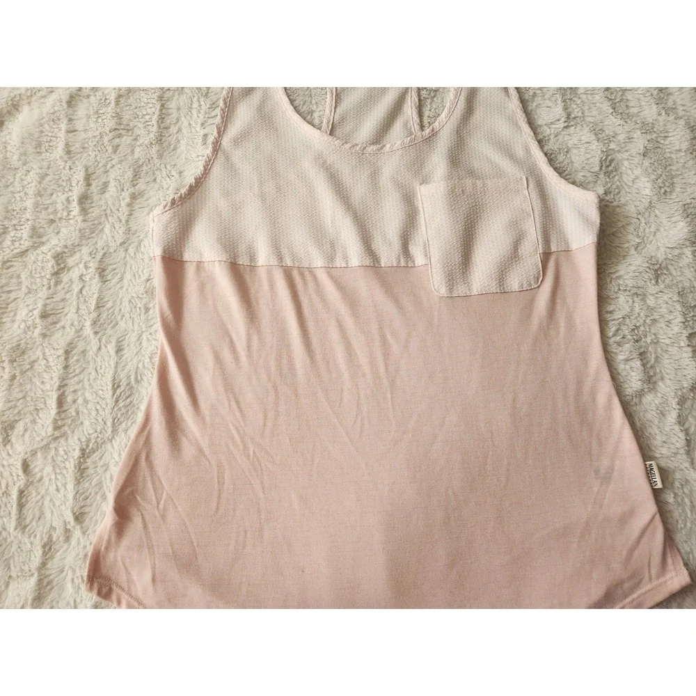Magellan Outdoor Fish Gear Sleeveless‎ Racerback Tank Top Pink Womens Small - Picture 4 of 6